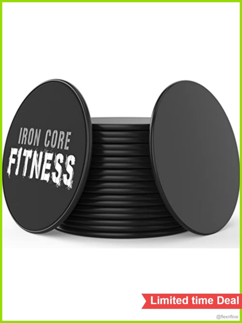 Core Sliders for Working Out 20 Disc 10 Set Pack Dual Sided Exercise Gliding